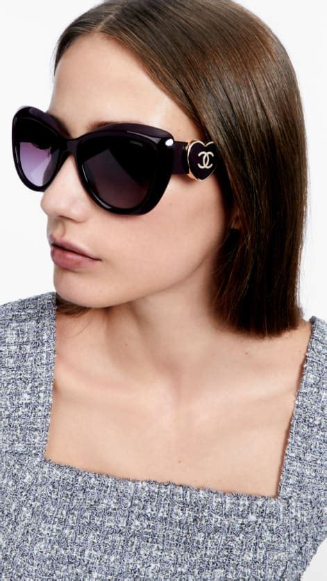 chanel summer sunglasses|chanel sunglasses with clear sides.